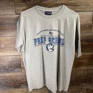 Janspirt USAF Prep School Tshirt Size Large Gray